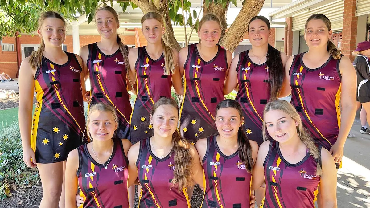 Southern Cross Catholic College Netball Sponsorship